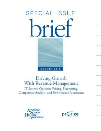 SIB: Driving Growth With Revenue Management: IT Systems Optimize Pricing, Forecasting, Competitive Analysis, and Performance Assessment (2015)
