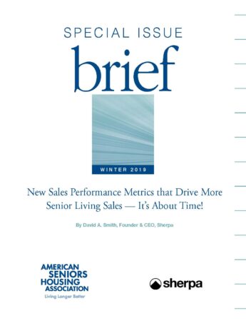 SIB: New Sales Performance Metrics that Drive More Senior Living Sales (2019)
