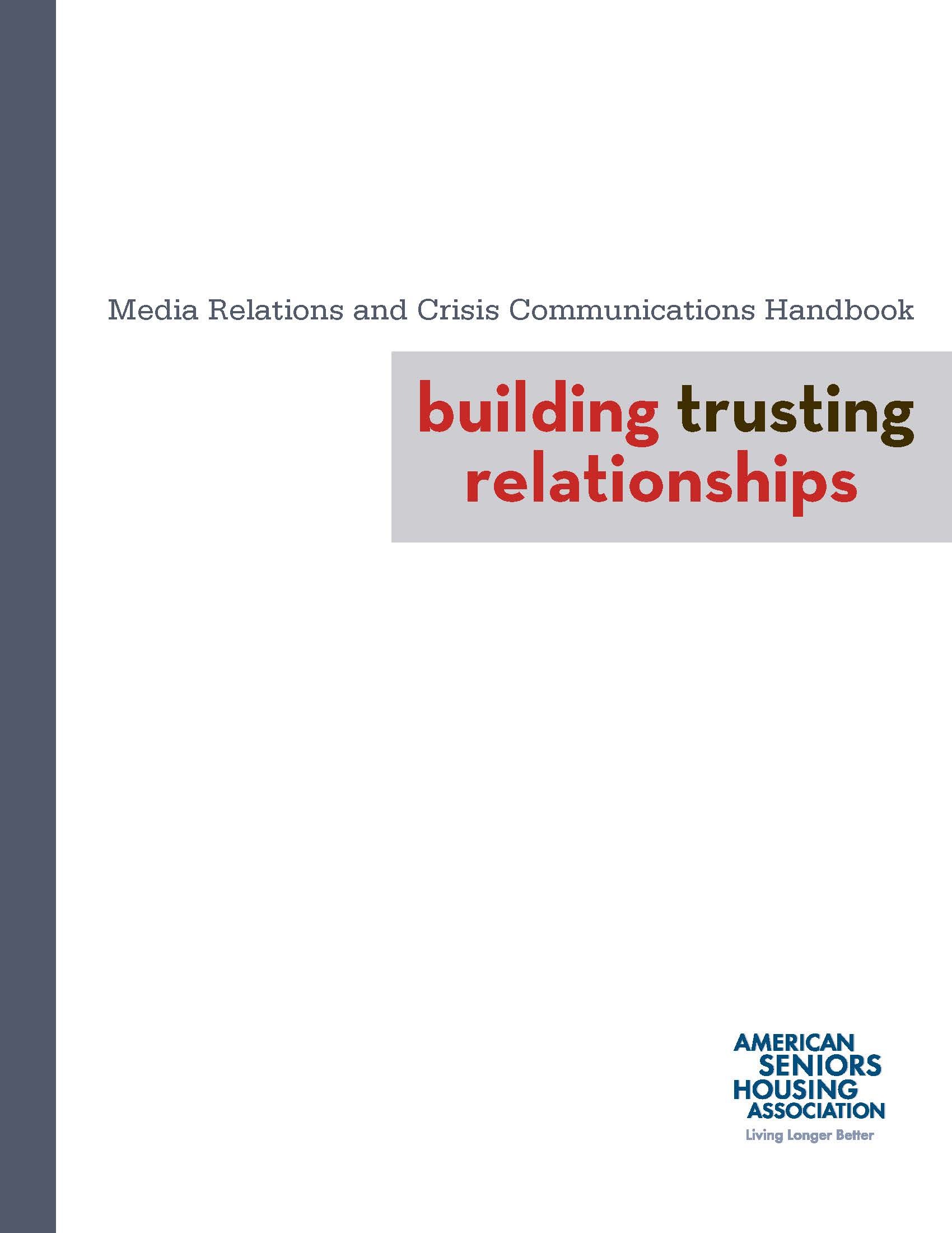 Media Relations and Crisis Communications Handbook (2018)