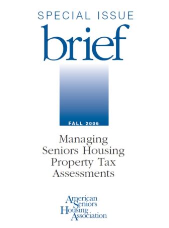 SIB: Managing Seniors Housing Property Tax Assessments (2006)